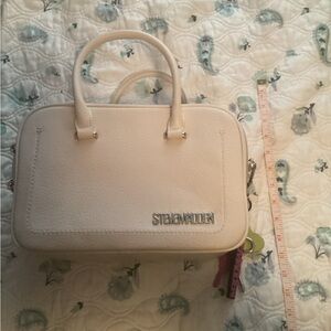 Steve Madden Ivory Satchel